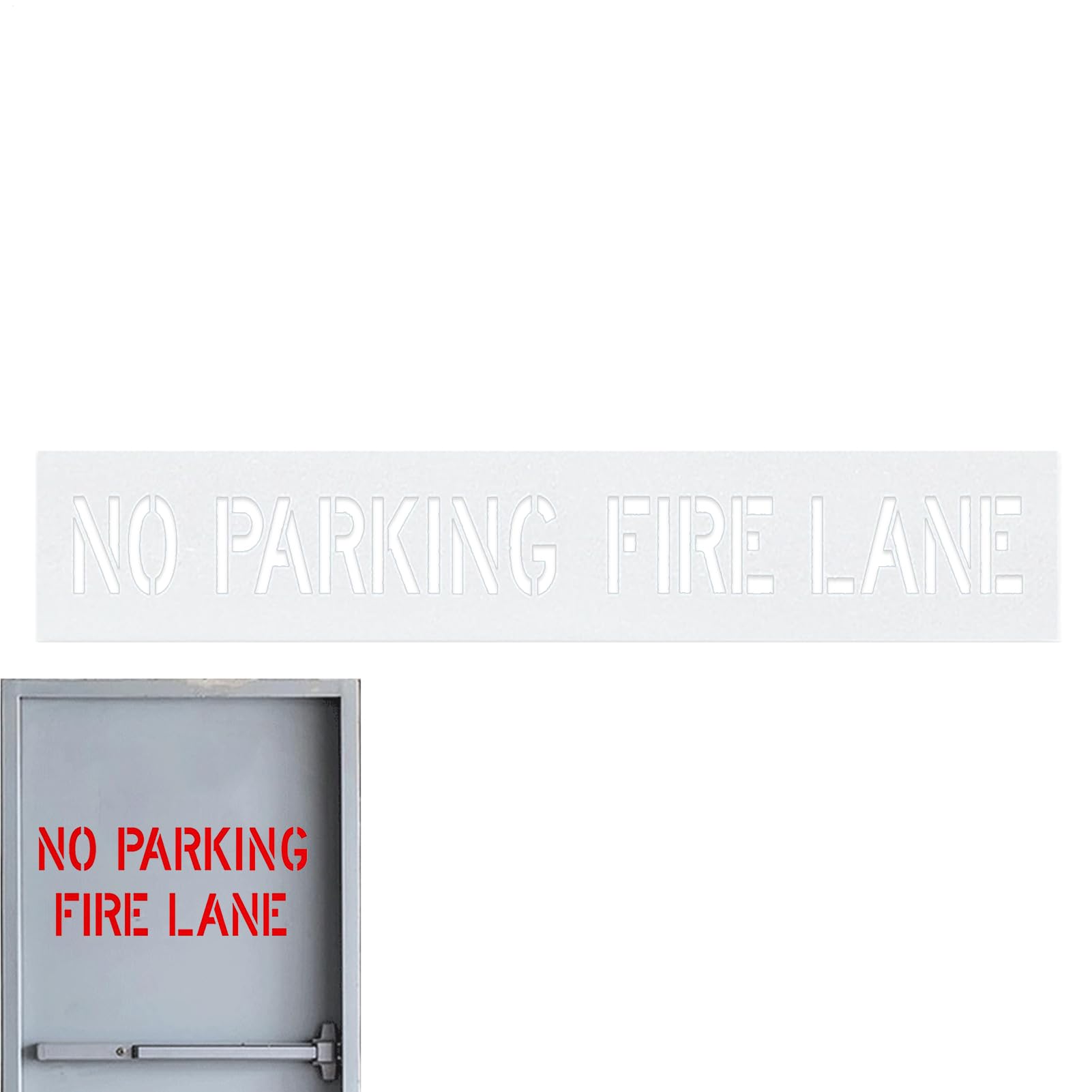 Parking - Découpe précise - Pliable - En silicone transparent - Réutilisable - Pour extérieur, entrepôt, école, allée, route, usine, sol