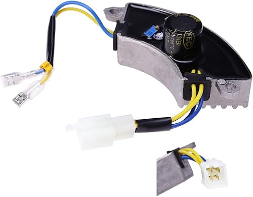Miniatura 2 de Regulador de voltaje automático del generador AVR de 3500 vatios rectificador 3.5KW media luna AVR