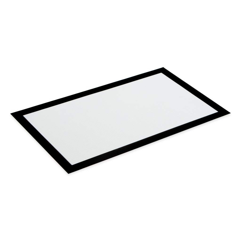 Thermohauser Eco Line 8300051125 Silicone Baking Mat 52.0 x 31.5 cm (GN 1/1) up to +230 °C Reusable Milky White Fibreglass Fabric