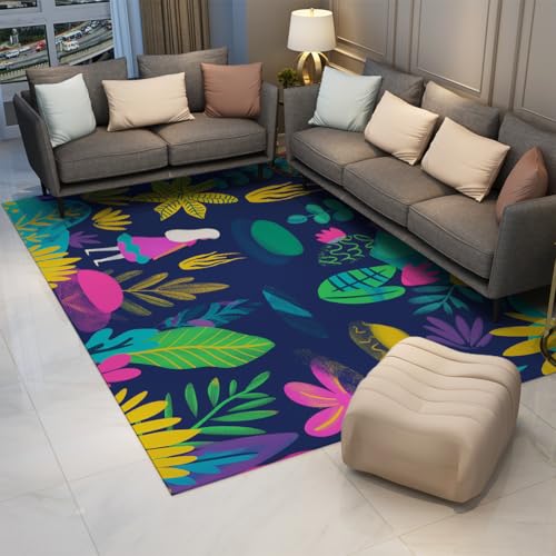 Tapis sans perte de poils lavable 120x180cm avec envers antidérapant - 3