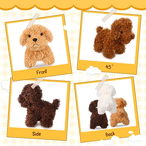 20 Pcs Mini Plush Dogs Small Stuffed Dog Bulk Cute Plush Toy Puppy Party Favors Soft Stuffed Dog Doll For Goodie Bag Fillers Back To School Birthday Party Favor Gift Carnival Prize (Curly Style) #TOP2
