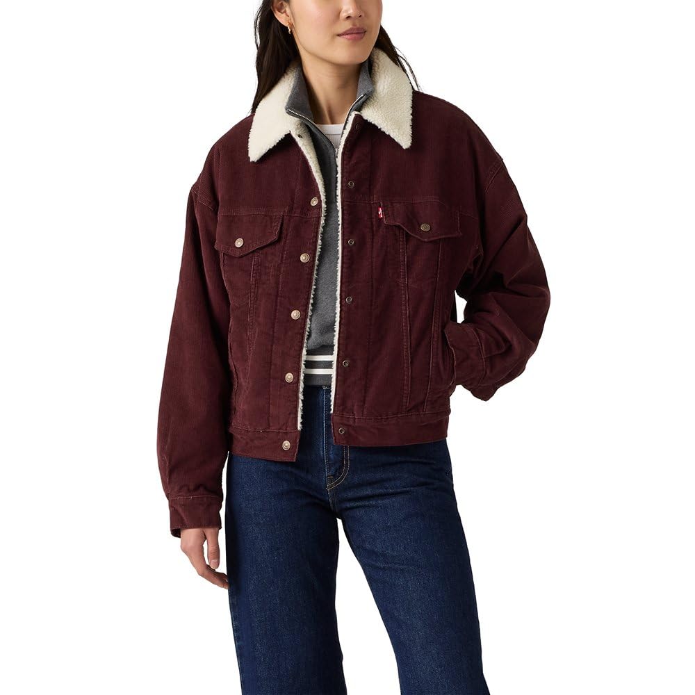 Levi's Women's 90s Sherpa Trucker Jacket (Standard and Plus)