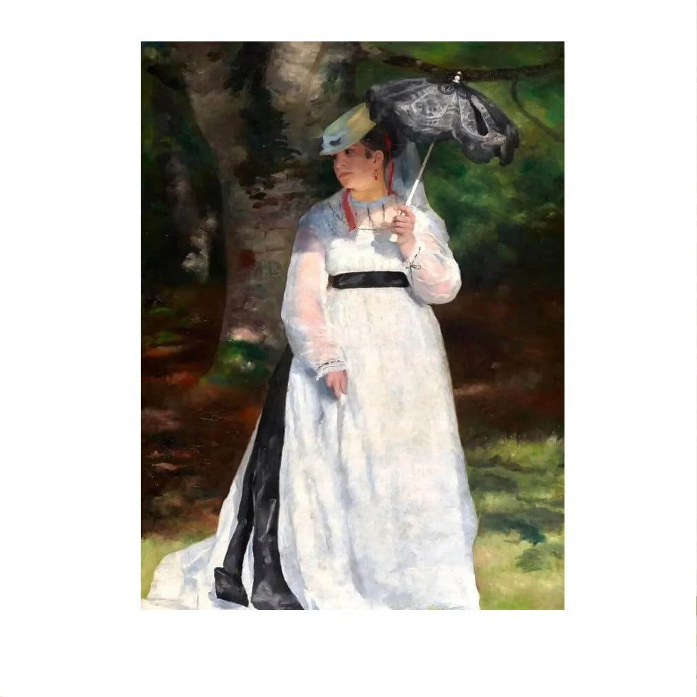 LHHJF LJHFA Pierre Auguste Renoir Poster Minimalist Wall Art Pierre Auguste Renoir Canvas Painting And Prints Home Decor Picture 40x60cmx1 No Frame