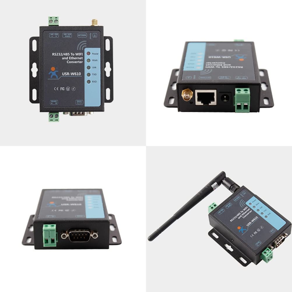 W610 HTTPS Serial RS232 Wireless Server Converter Servidor Web Integrado