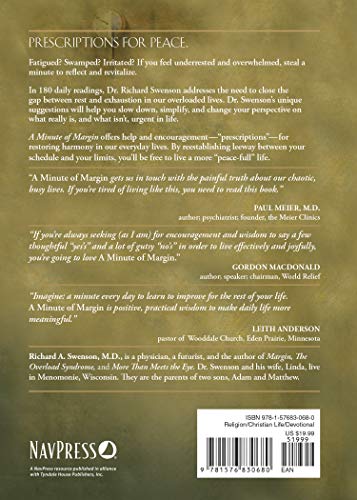 A Minute of Margin: Restoring Balance to Busy Lives - 180 Daily Reflections (Pilgrimage Growth Guide) - Image 2