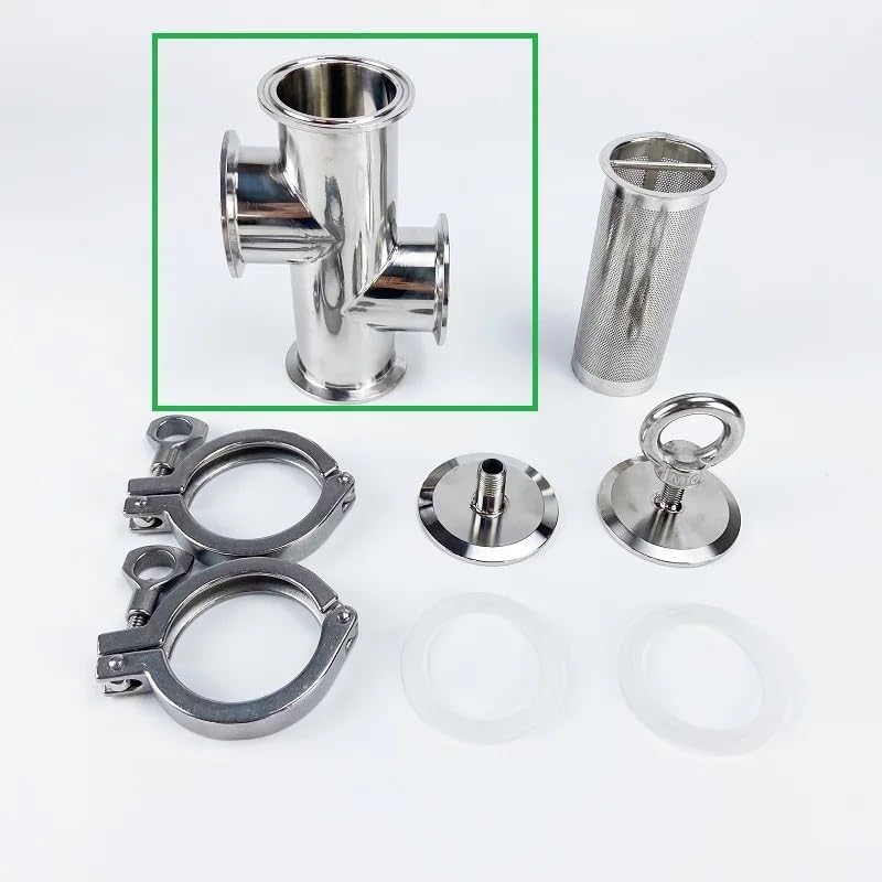 2インチ(51mm)OD64ショートタイプジンバスケットメイン自作用、コネクター2インチ&times;2インチ&times;1.5インチ&times;1.5インチ、4ウ