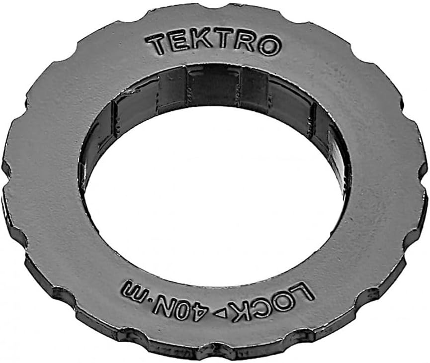 TEKTRO Steel Centerlock Lock Ring Black, 15-20Mm Axle