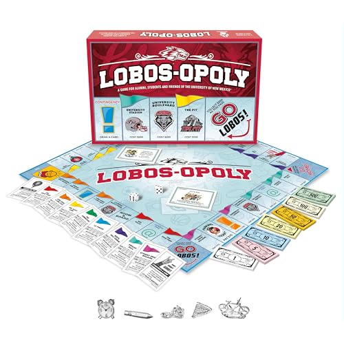 Lobos-Opoly Juego de Mesa Universidad Nuevo México miniatura 3