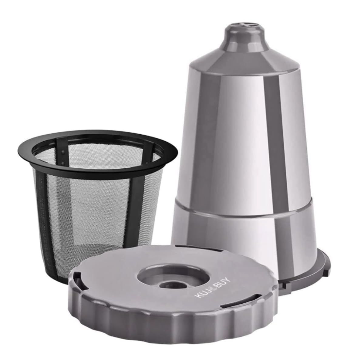 Wiederverwendbarer Kaffeehalter und Filter Set 3-teilig mit Filterkorb kompatibel mit Keurig My K-Cup Home Brewers passend für B31 B40 B50 B60 B70 Nachhaltiges Kaffeezubehör