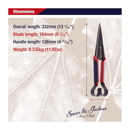 Tijeras para Topiaria Spear & Jackson 13" x 3.5" miniatura 6