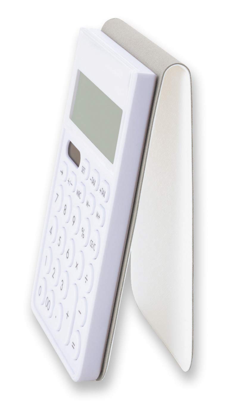 かずたく Amazon.co.jp: アスカ カバーつき電卓 ホワイト C1241W : 文房具
