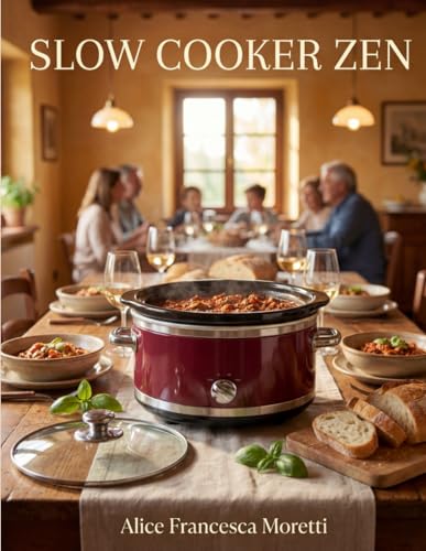 Slow Cooker Zen: L'Arte del Pranzo Gourmet per Donne Indaffarate | Ricette Italiane che si Cucinano da Sole mentre Tu Ti Dedichi a Ciò che Ami + 3 bonus Esclusivi