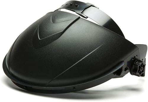 Pyramex HGBR Ridgeline - Casco con trinquete y acción pivotante, color negro