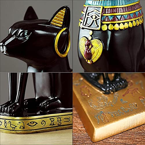 Cadeau d'anniversaire idéal : chat de décoration égyptienne antique - 8