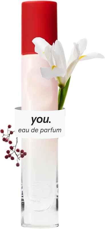 Glossier You Eau de Parfum, Unisex Skin-Scent Enhancer, Travel 8 ml | Warm, Musky & Spicy, Pink Pepper, Iris & Ambrox Base Notes, Smells Different on Everyone, Layer & Mix to Match Your Mood