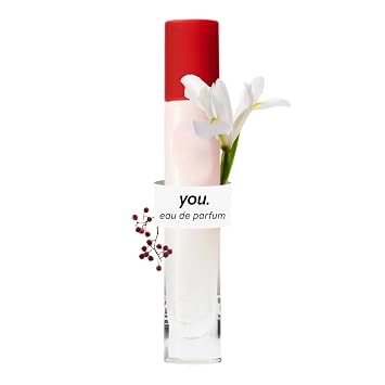 Glossier You Eau de Parfum, Unisex Skin-Scent Enhancer, Travel 8 ml | Warm, Musky & Spicy, Pink Pepper, Iris & Ambrox Base Notes, Smells Different on Everyone, Layer & Mix to Match Your Mood