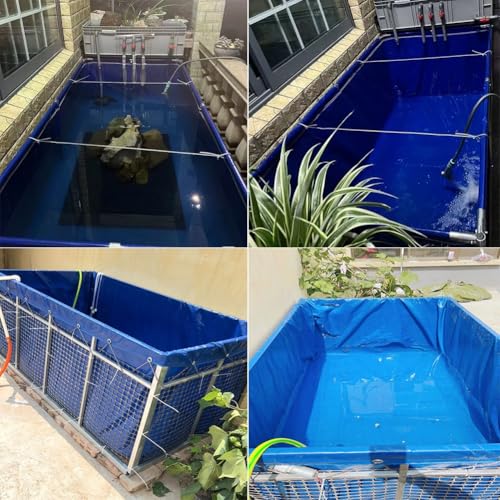 Estanque de lona plegable portátil para riego de jardines de 5m 7