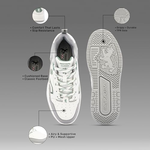 Image of Red Tape Women's Sneakers | Sleek Design with Cushioned Comfort