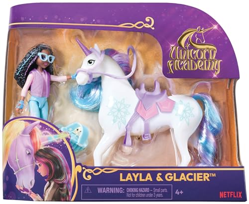 Unicorn Academy - L'Ecole des Licornes - Licorne + Poupée - Licorne, Poupée Et Accessoires À Collectionner - Jouets Inspirés Série L'Ecole des Licornes - Jouet Enfant 4 Ans et + - Modèle Aléatoire