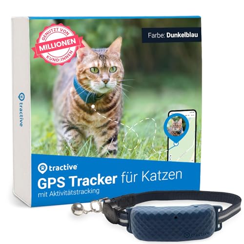 Tractive GPS Tracker für Katzen, mit halsband