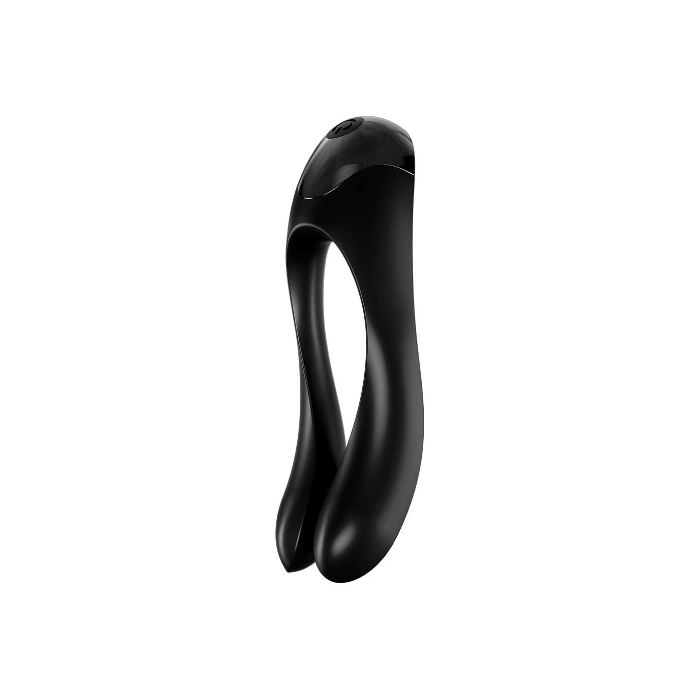 Satisfyer Candy Cane Dito Vibratore | Realizzato in Silicone body-friendly | Innovativo Sex Toy per una Stimolazione versatile | Sex Toys ricaricabile | Impermeabile (IPX7) | Vibratori Nero