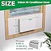 Forestchill Surround Insulation Cover for Window AC Unit Up to 20
