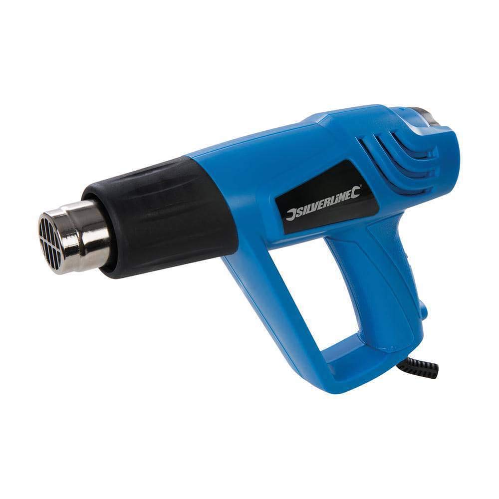 Silverline Blue 2000W Hot Air Gun - Eu