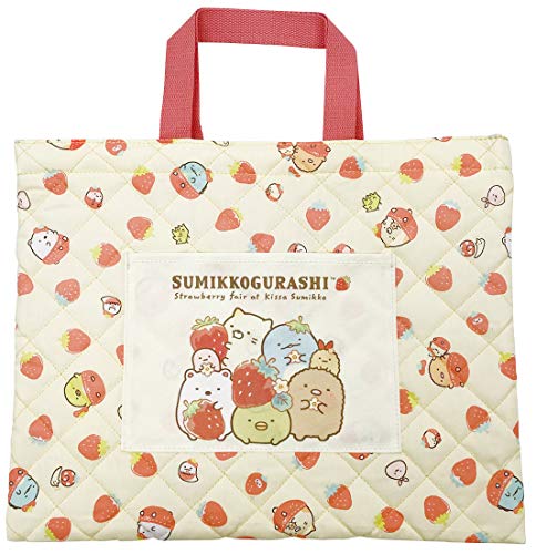 アイプランニング レッスンバッグ すみっこぐらし いちご アイボリー W39×H31cm K3526A