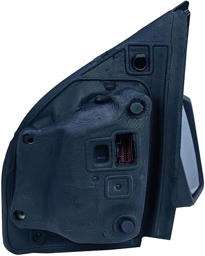 Miniatura 8 de Espejo de repuesto para puerta lateral derecha del pasajero, cubierta texturizada plegable manual con parpadeo y ajuste de potencia con vidrio