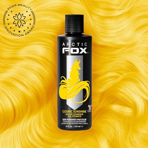 Image of ARCTIC FOX Semi-Permanent Hair Dye Cosmic Sunshine - Vegan - 2 x 8 oz