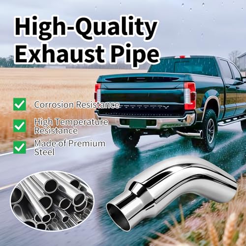 Exhaust Tip 4 to 6 Inch Elbow
