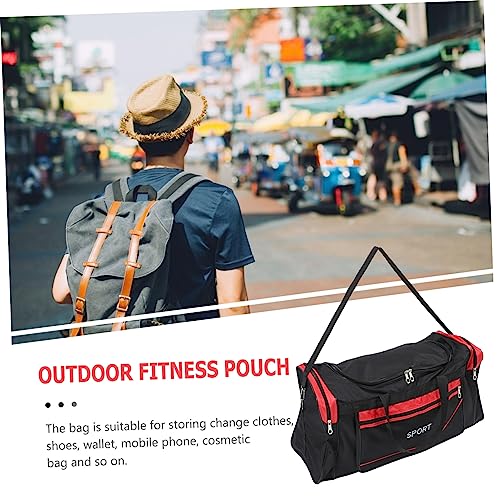 Luggage Large Duffle Bag for Travel Waterproof Tote Bag Shoulder Straps Storage Organizer for Clothes Shoes Toiletries4