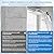 Hibbent All Metal 10'' Rainfall Shower Head, Square Shower Head Combo, High Pressure Handheld Shower Wand, 16'' Adjustable Arc-shaped Shower Extension Arm, 71'' Hose, 2 Showerhead Holders, Chrome