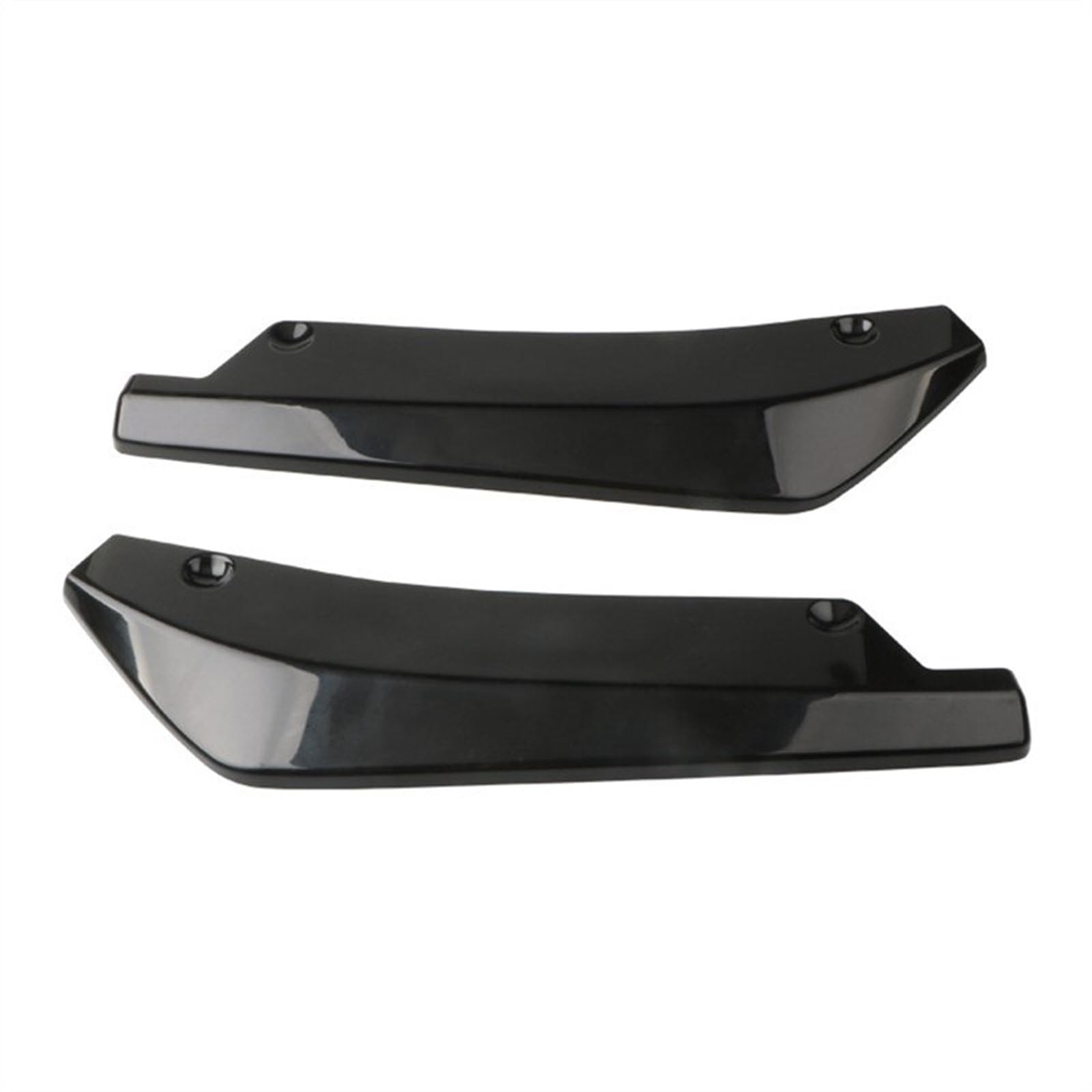 Premio 2 per pezzi Car Surround in fibra di carbonio pacchetto posteriore angolo anti collisione accessori modifica esterni universali spoiler(2pcs Carbon fiber)