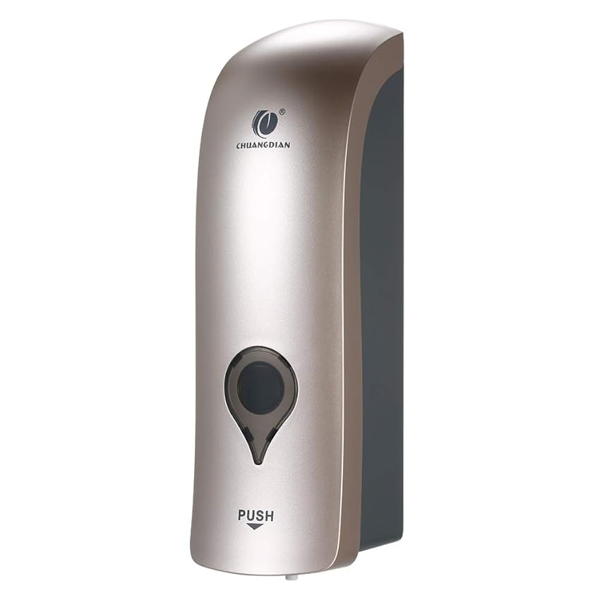 Decdeal 300ML Distributore di Sapone Manuale, Distributore di Sapone a Parete,Decdeal Dispenser di Shampoo Liquido Doccia