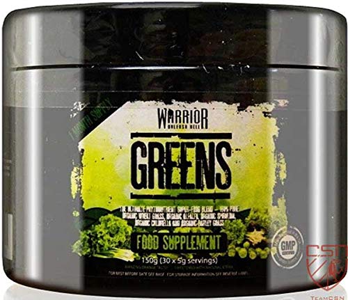 Warrior Complete Super Greens Powder Supplement, Orange, 30 Servings