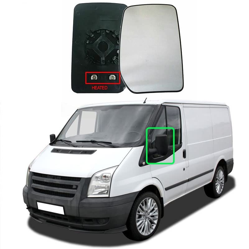 Vetro Specchietto Retrovisore Riscaldato Per Ford Transit MK6/MK7 2000-2013 - Lato Superiore Sinistro | Ricambio OEM - Foto 10