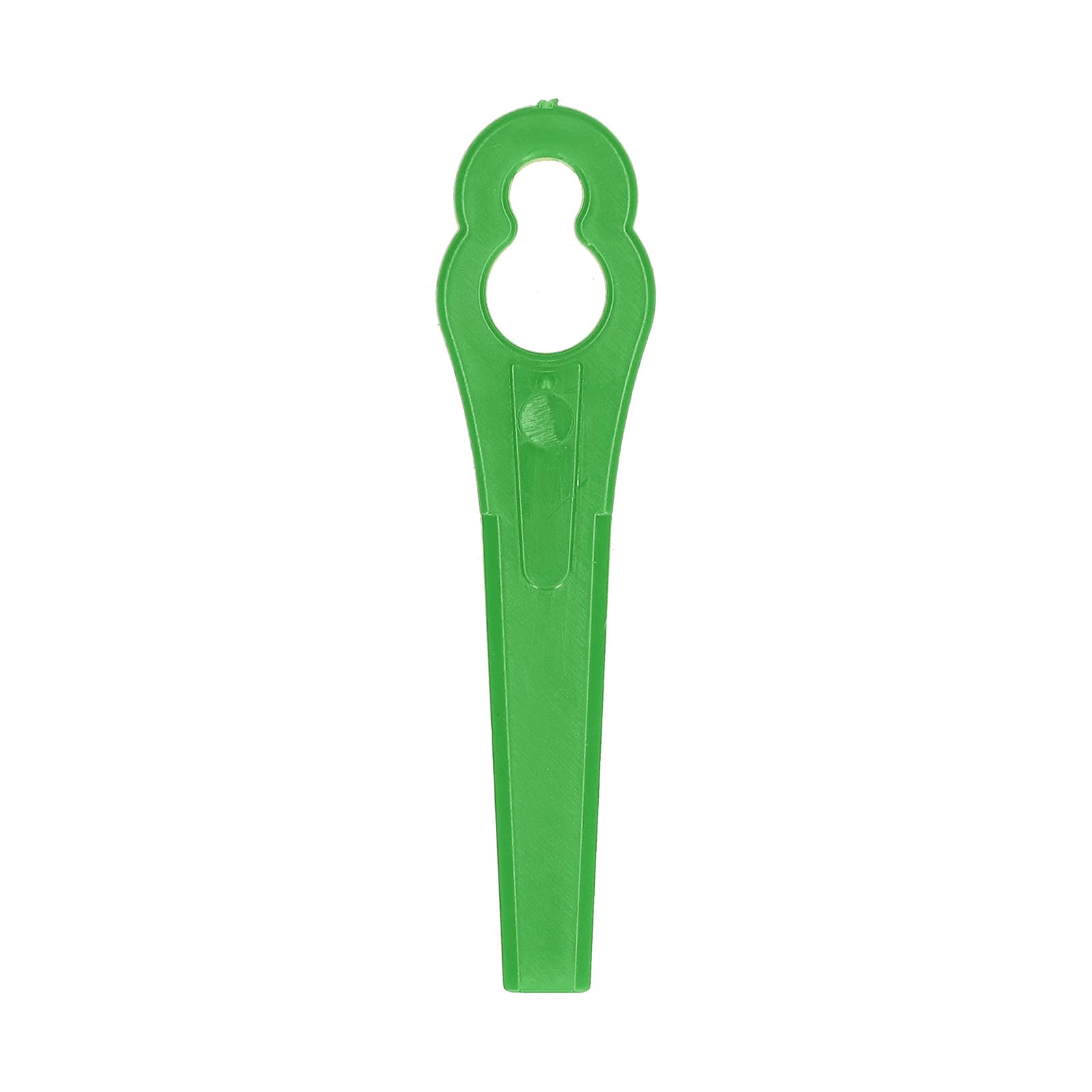 Cocoarm Lame di Ricambio per Tosaerba in Plastica da 100 Pezzi, 20 X 84 Mm, a Forma di Zucca, Resistenti all'Usura, Facili da Installare, per Tosaerba, Potatura da Giardino. (Green)