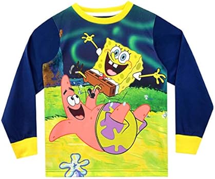 SpongeBob SquarePants Kids Pyjama's jongens Squidward Patrick T-shirt broek PJS SpongeBob SquarePants Kids Pyjama's jongens Squidward Patrick T-shirt broek PJS