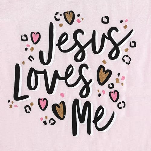 Jesus Loves Me Girls T-Shirt2