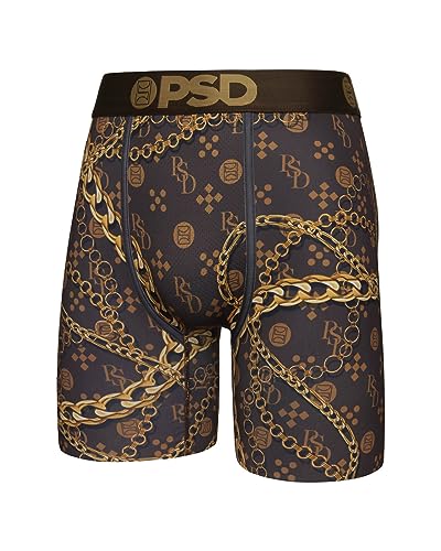 PSD Men's Boxer Briefs - Luxury Funds 3 Pack, 7 Inch Inseam, Stretchy Moisture-Wicking Boxer Briefs for Men Pack, XX-Large2