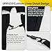 LP68694 Upgrade Compact Utility Tractors Seat Cover for John Deere 1025R & 2025R with Armrest Replace Tractor Cushioned Cover, Lawn Mower Seat Covers, Weatherproof Protection, Comfortable, Vent Hole