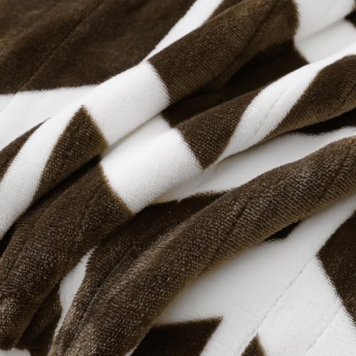 VENTIMI Electric Blanket Heated Throw, 50" x 60" Heated Blanket with 4 Heat Levels & 3 Hours Auto Off, Fast Heating Blanket with ETL & FCC Certification, Coffee