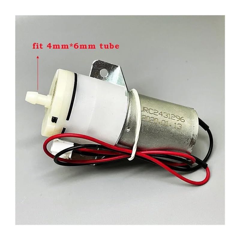 JQB2438 DC 5V-12V 6V 9V Small Mute 370 Electronic Starter Pump Inflato Air Pump with Bracket DIY Aquarium Fish Water Tank