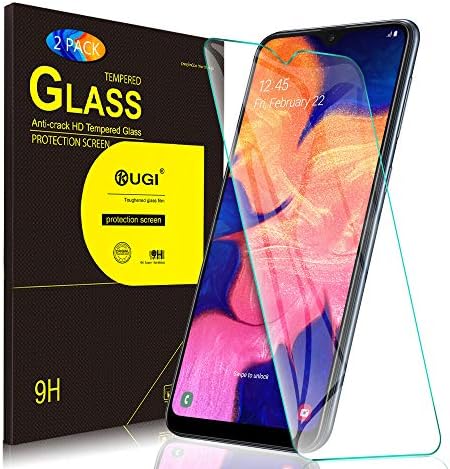 [2-Pack] Galaxy A10e Screen Protector, GESMA Samsung Galaxy A20e Screen Protector, 9H Hardness HD Bubble Free Clear Tempered Glass Screen Protector for New Samsung Galaxy A10e / A20e Phone(Clear)