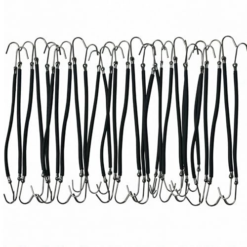 10 Best Ponytail Hooks for Thick Hair in 2026: Secure Hold, Easy Styling, and Less Breakage 8 36-Piece Black Bungee Hair Ties