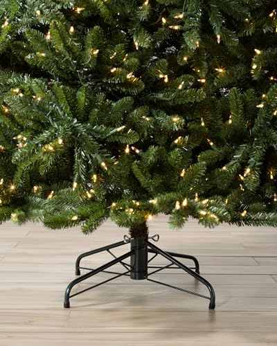 Image of Balsam Hill 6 ft Unlit Classic Blue Spruce - Artificial Christmas Tree with Premium Stand for Indoor Holiday Decorating