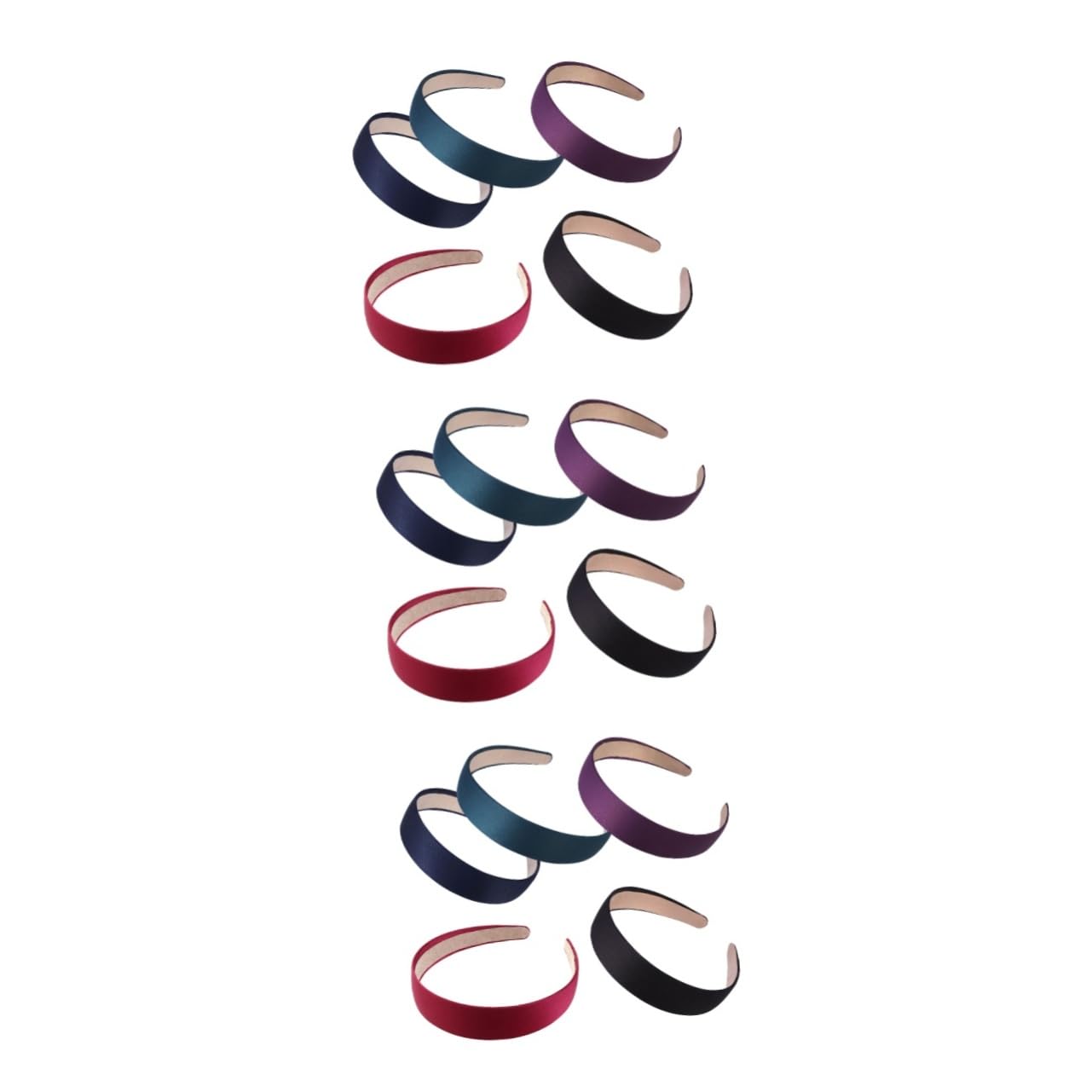 Didiseaon 15pezzi Cerchietto Ampio Colori Solidali Accessori Pratici Per Donna e Ragazza Per Occasioni e Attività Quotidiane