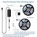 RC LED Strip Lights, 32.8ft RGB LED Strip Lights with Remote, 5050 12V LED Light Strip Color Changing LED Lights for Bedroom, Hotels, Clubs, Kitchen, Party, TV