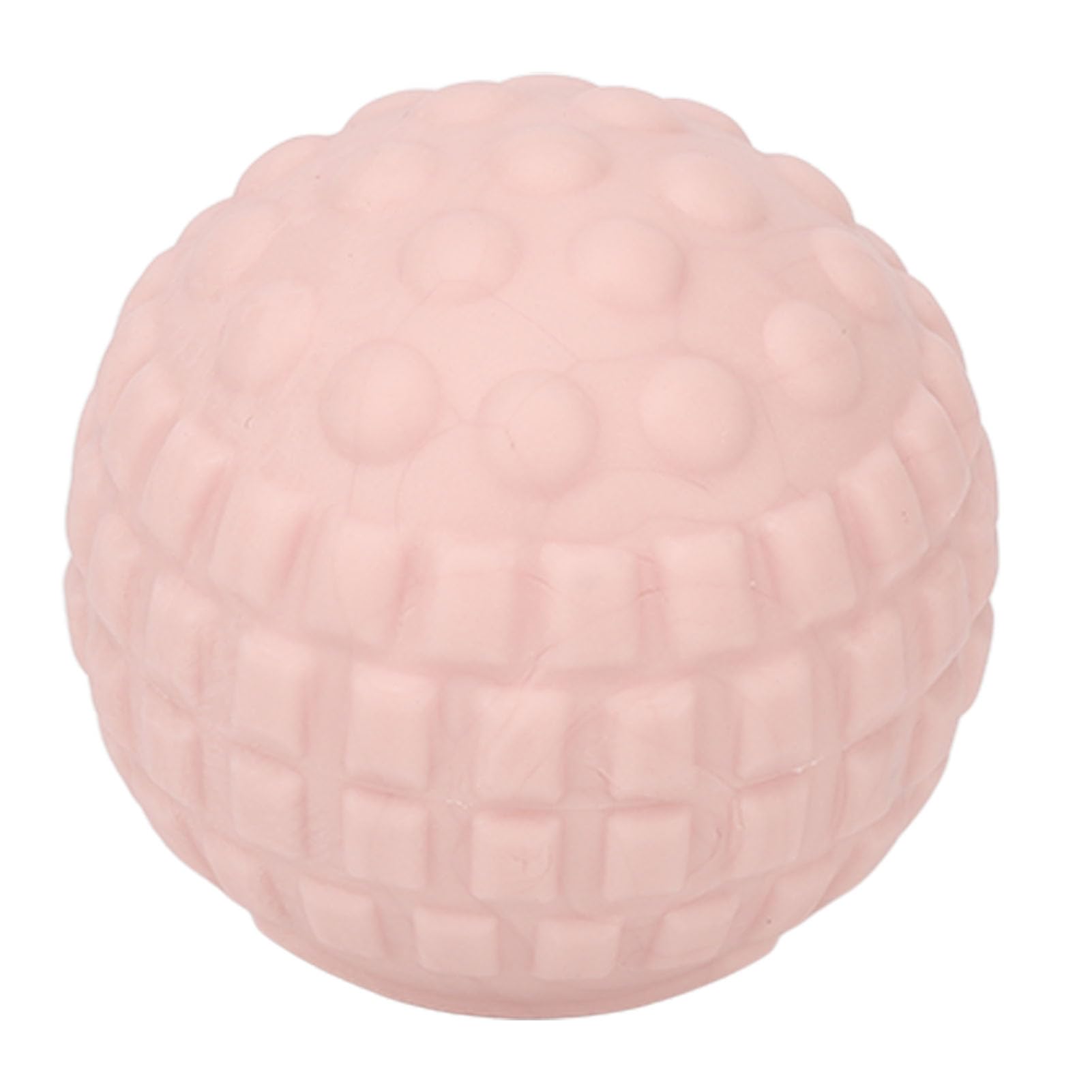 Generic Bola Masajeadora de Pies, TPR Suave y Duradero, Agradable para la Piel, Masaje de Punto Punzante para Relajación Muscular, Ideal para Uso Doméstico y de Viaje, 1 X 5 Cm (PINK)